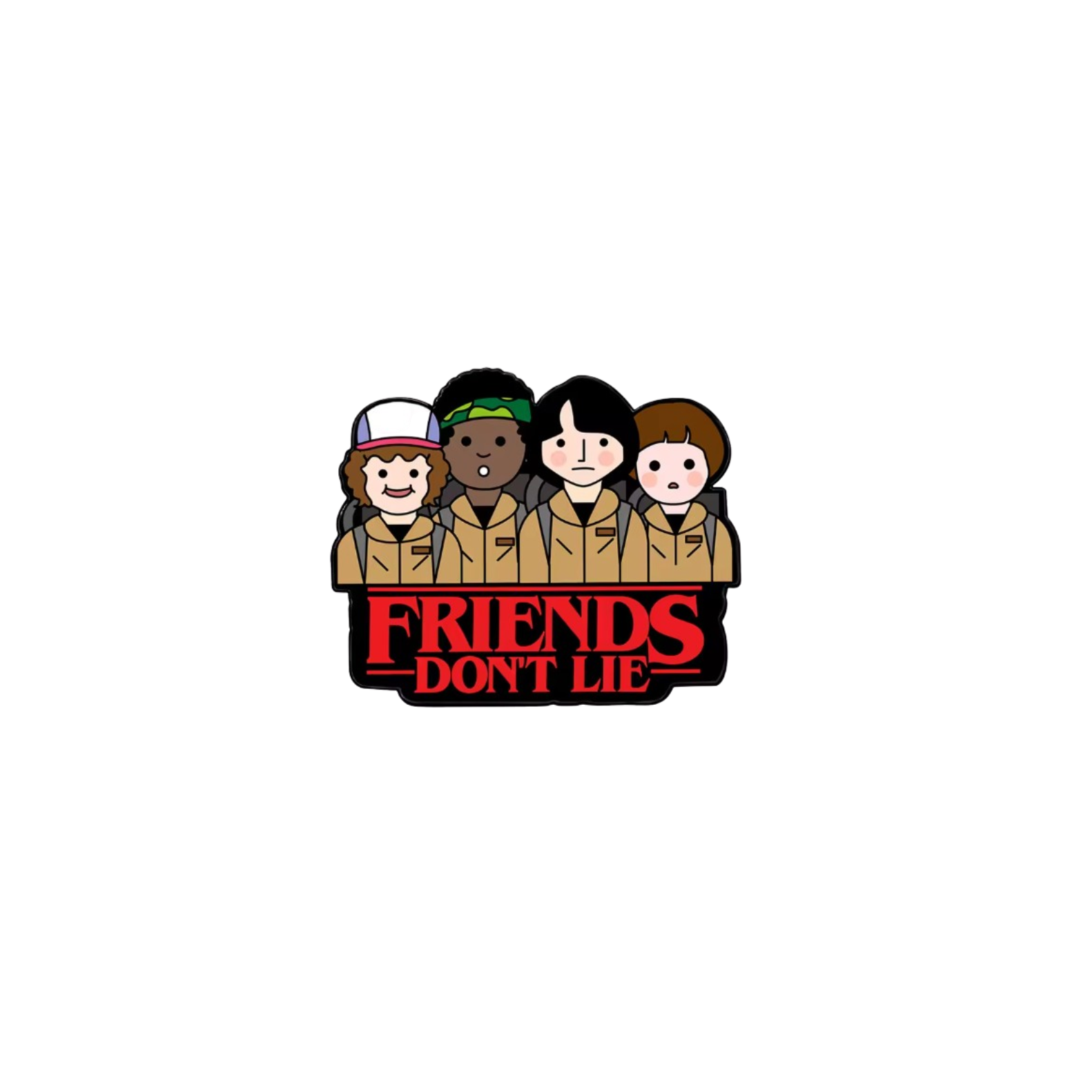 Friends Don’t Lie Needle Minder | Stranger Things Inspired Needle Minder | Cross Stitch Magnet | Embroidery Needle Holder