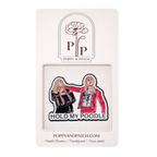 White Chicks - Hold My Poodle Needle Minder Needlepoint Cross Stitch & Embroidery