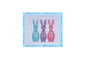 Pastel Bunny Trio Needlepoint Canvas – Easter