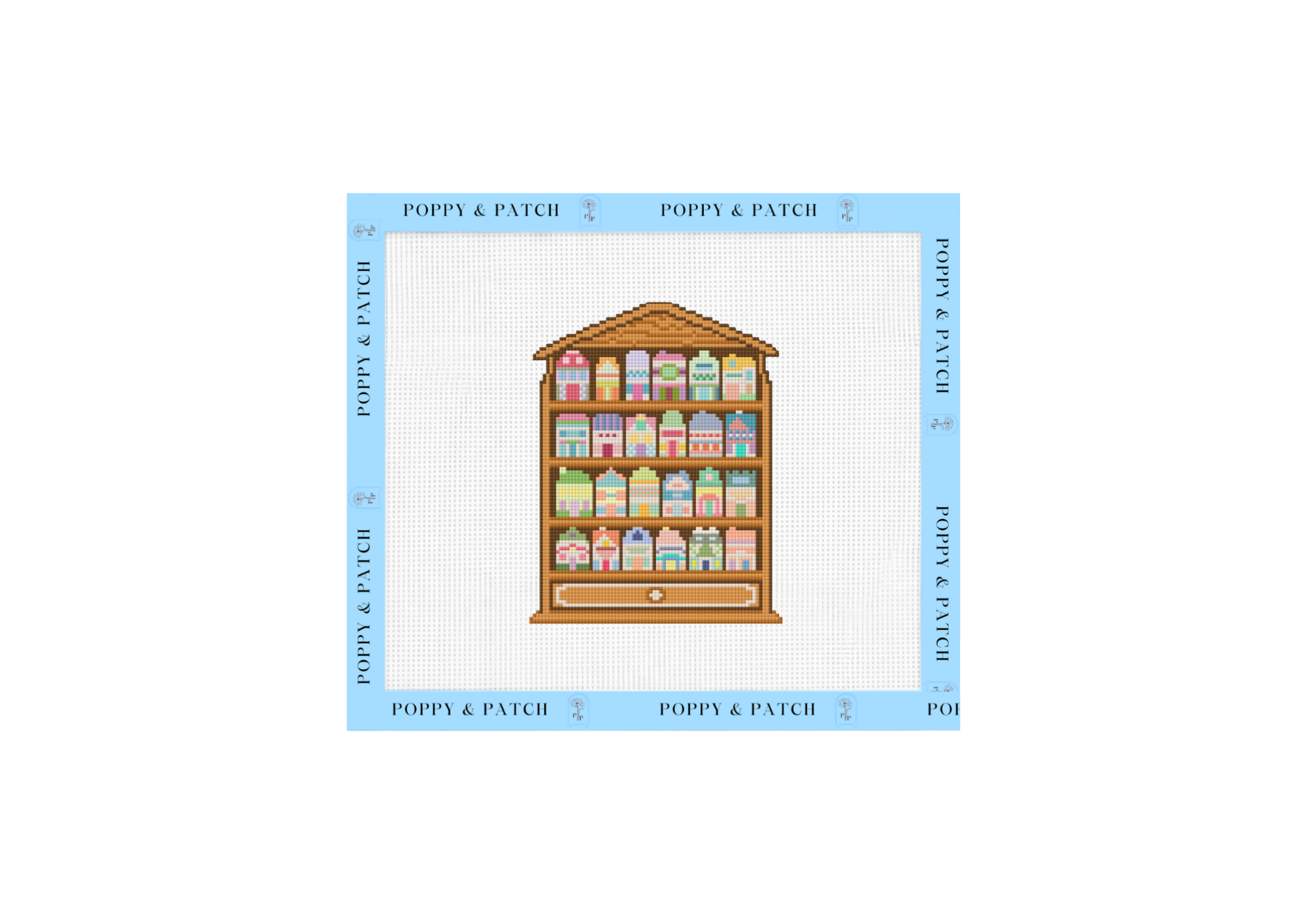 Lennox Spice Village Needlepoint Canvas