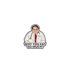 Why You Eat So Much Needle Minder – Dr. Now Inspired Needle Minder Needlepoint Cross Stitch & Embroidery