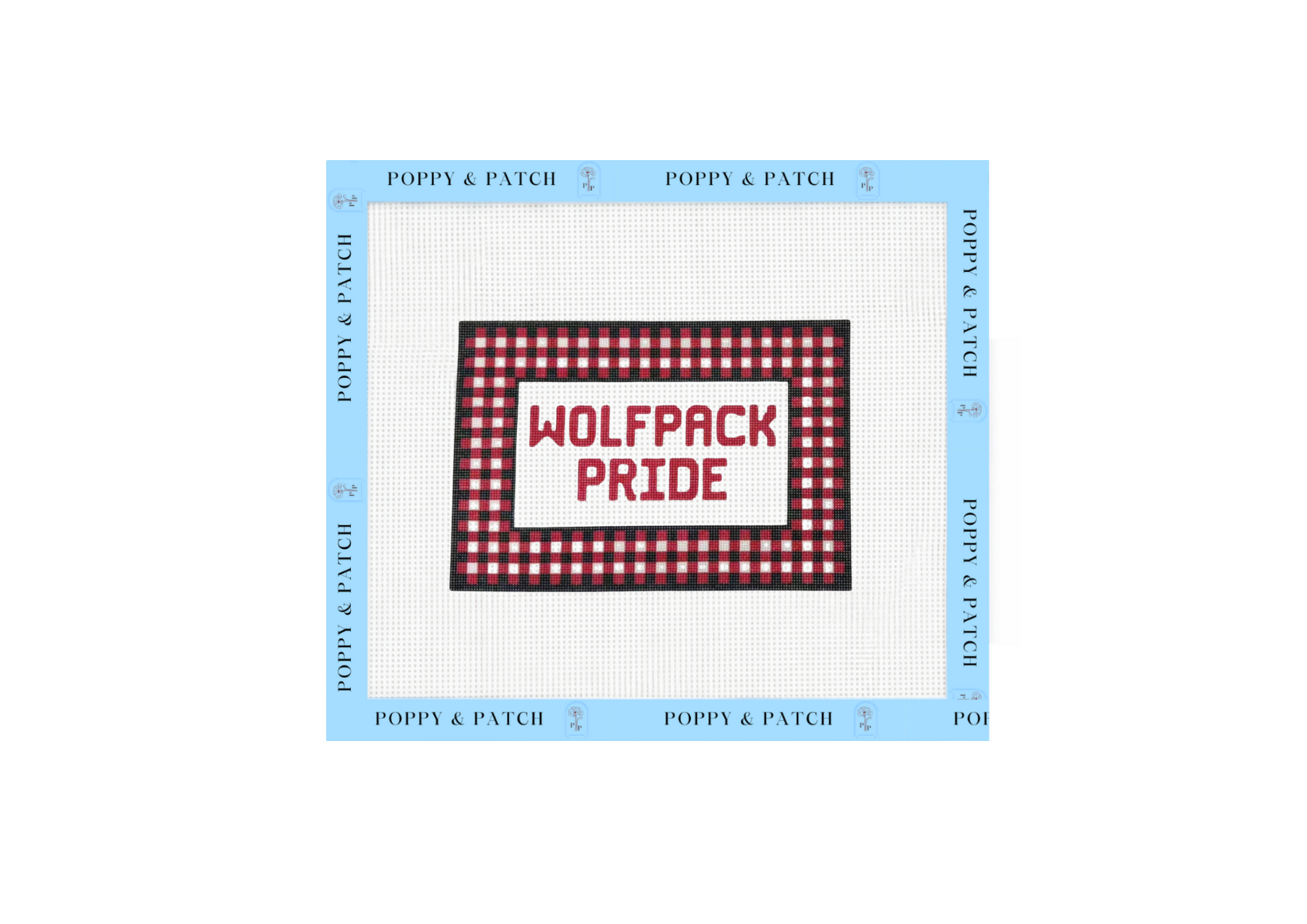 Wolfpack Pride- NC State Needlepoint Canvas