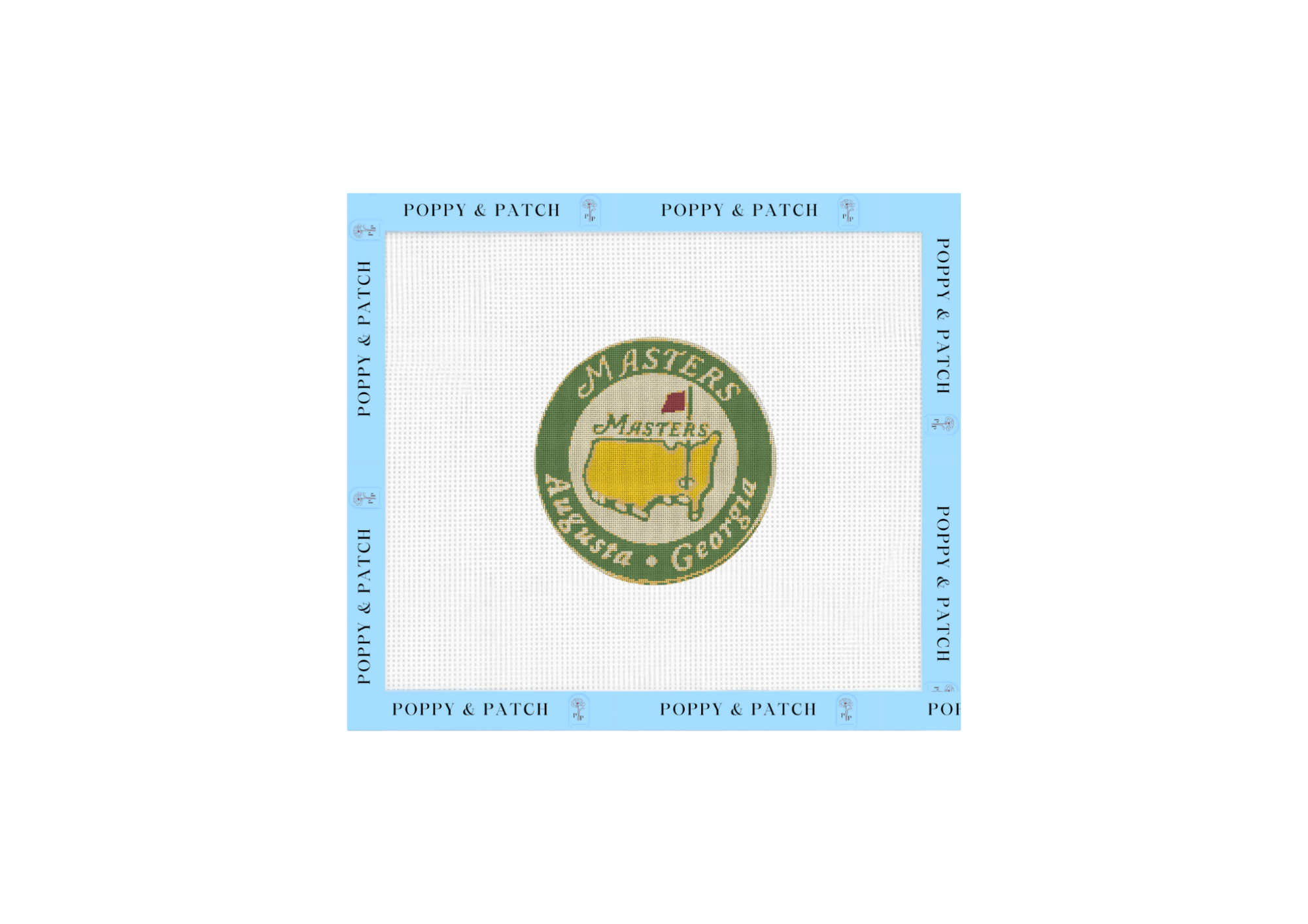 Masters Augusta Georgia Needlepoint Canvas